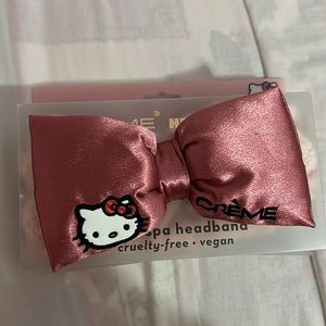 Hello kitty spa headband